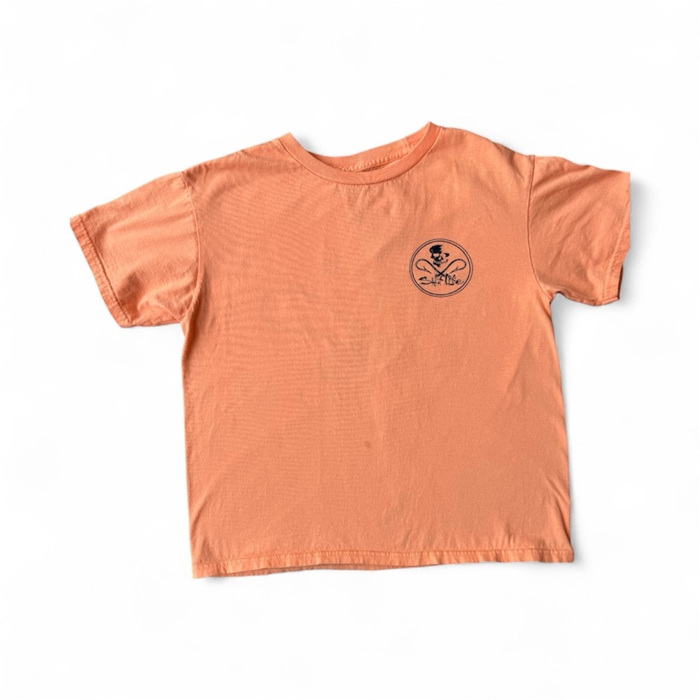 Salt Life Peach/Orange Boys Youth M Graphic T-Shirt Tee